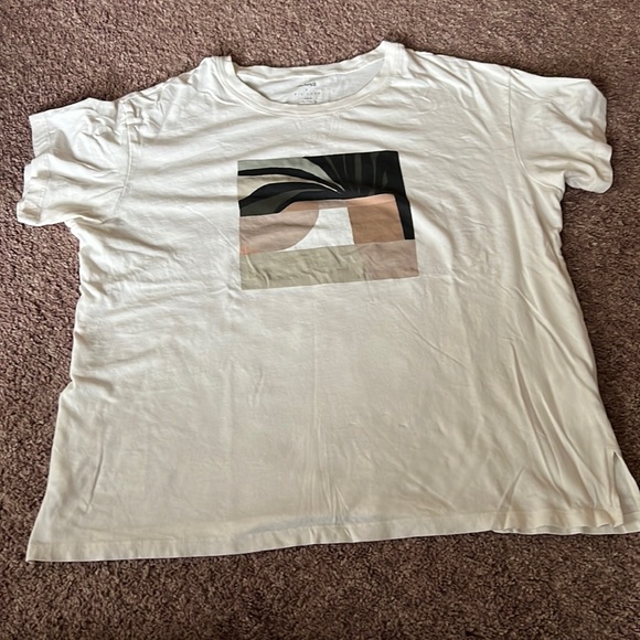 Madewell x Kit Agar oversized t shirt - Picture 2 of 4